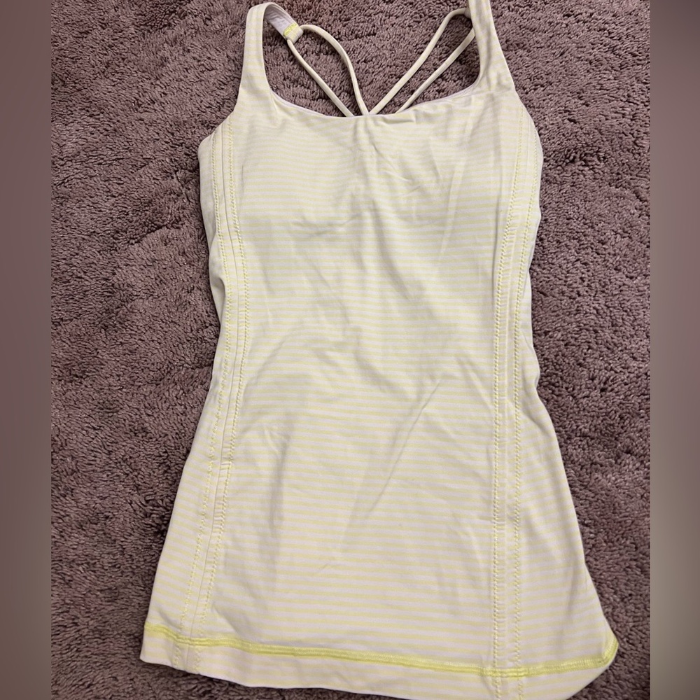Lululemon full length work out tank size 4